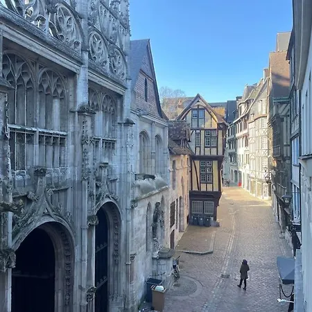 Rouen Centre - 6 Pers - Vue Cathedrale Apartment
