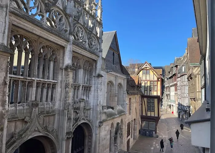 Centre Historique - Au Coeur De La Cathedrale Apartmán Rouen